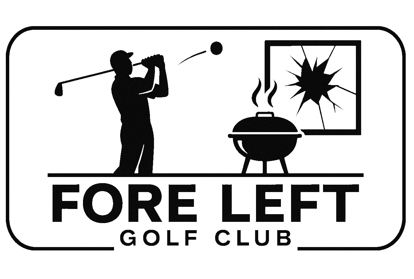 Fore Left Golf Club Logo
